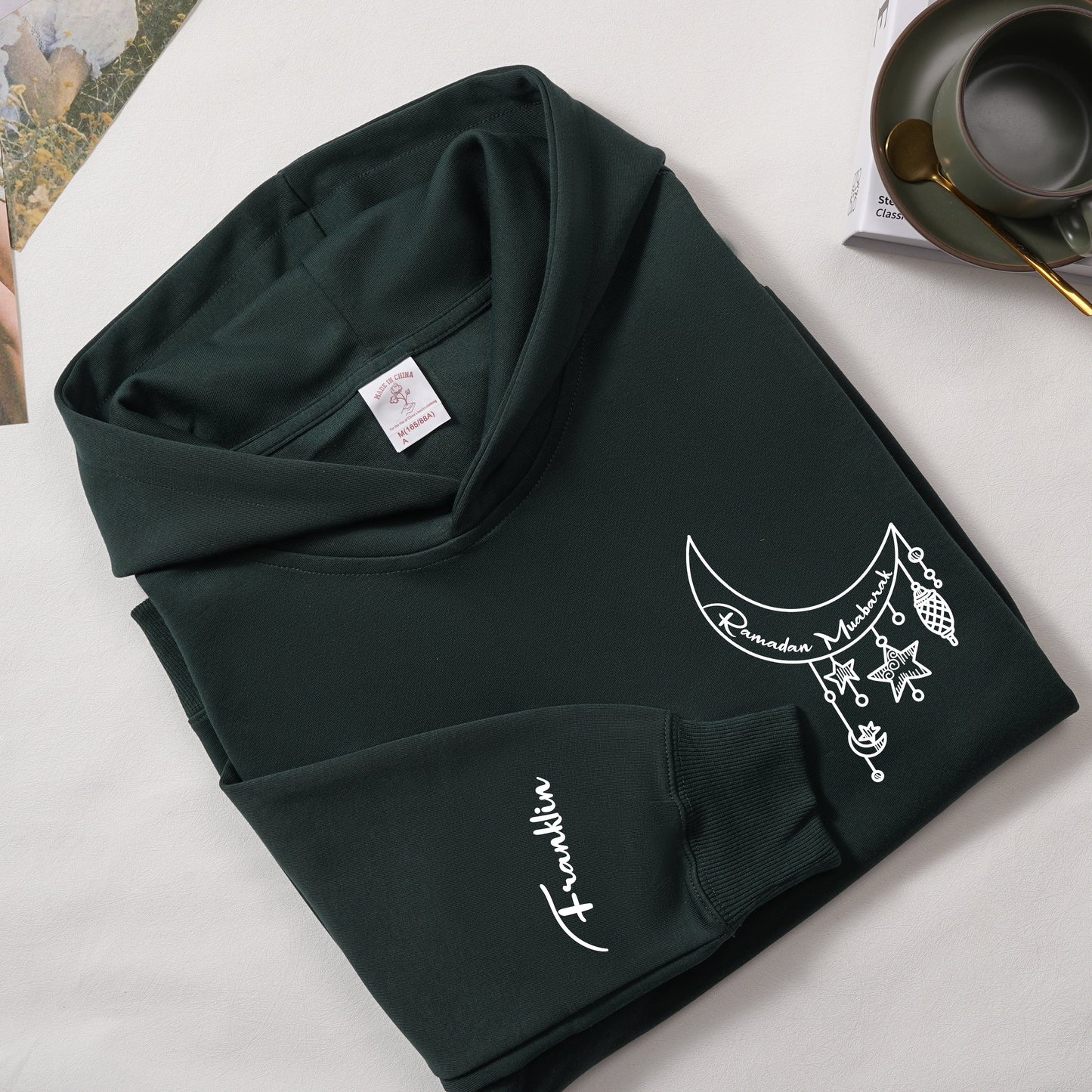 Custom Alhamdulillah Hoodie, Ramadan Muabarak Hoodie, Ramadan Themed Hoodie