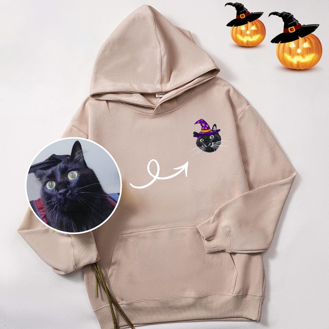 Pet image Custom Embroidery - Halloween hat collection