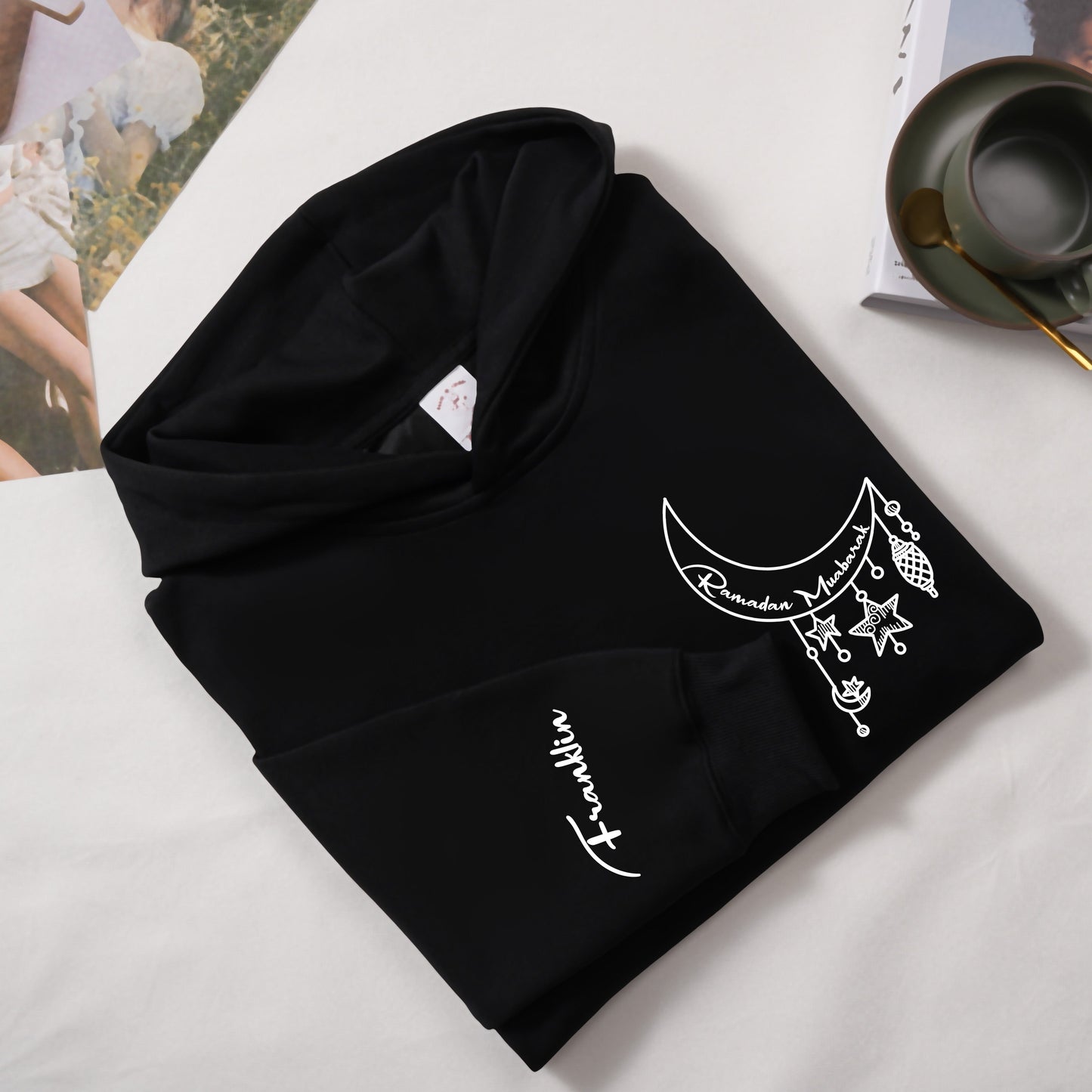 Custom Alhamdulillah Hoodie, Ramadan Muabarak Hoodie, Ramadan Themed Hoodie