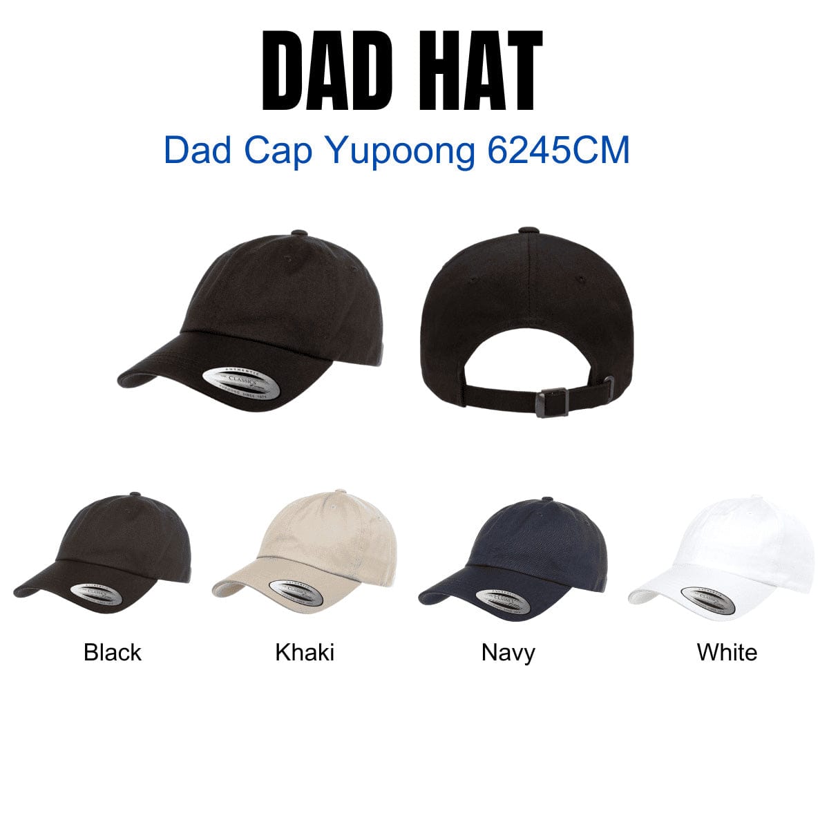 Personalized Full Color Embroidered Cap, Customized Your Own Hat