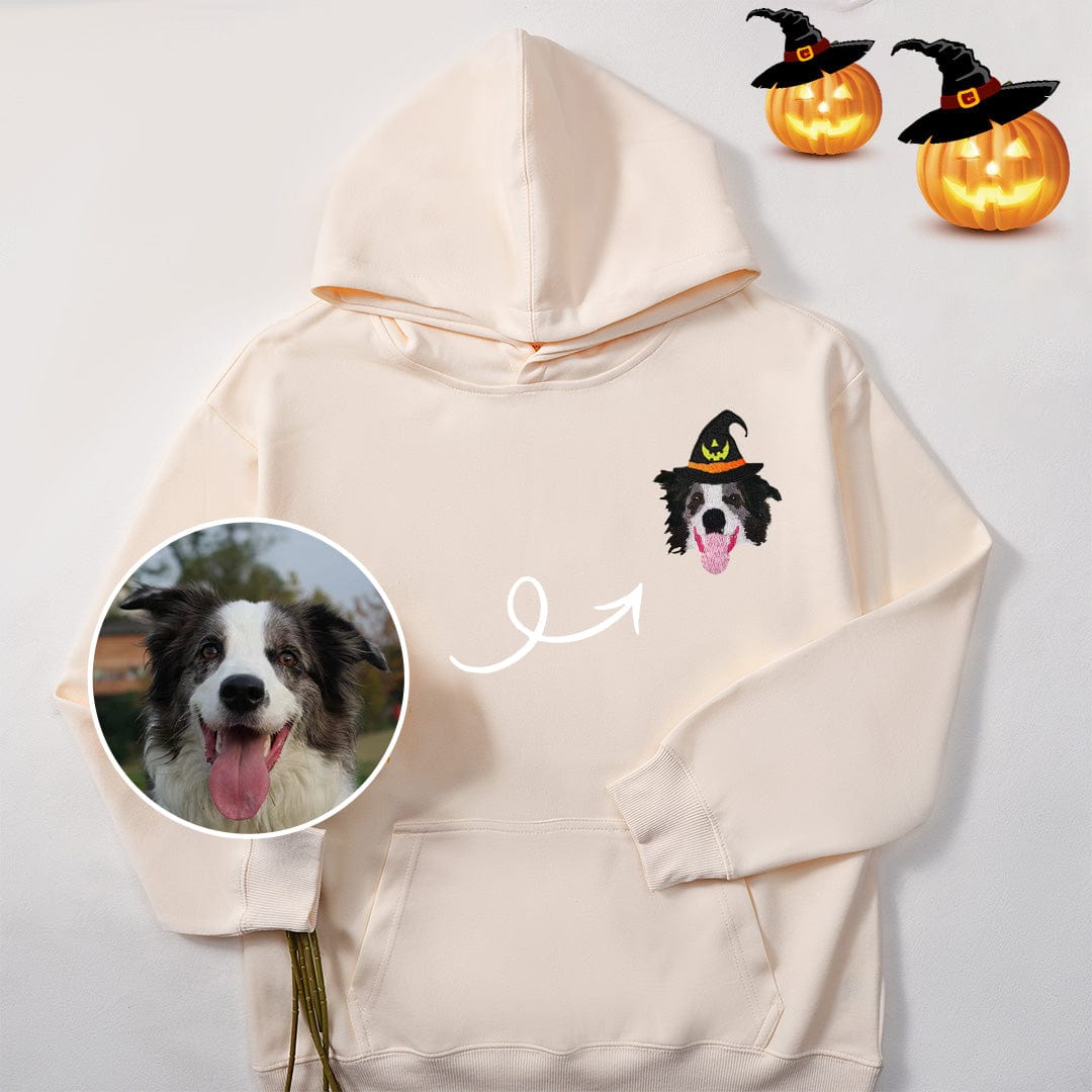 Pet image Custom Embroidery - Halloween hat collection