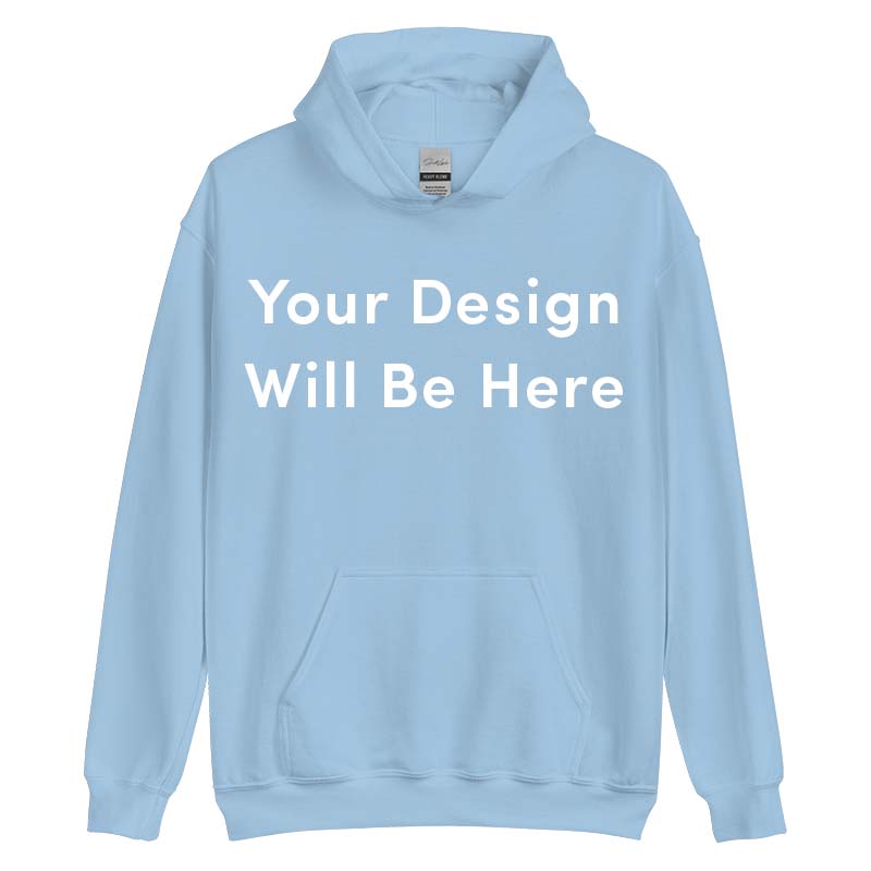 Custom Embroidered Hoodie with Text On Sleeve