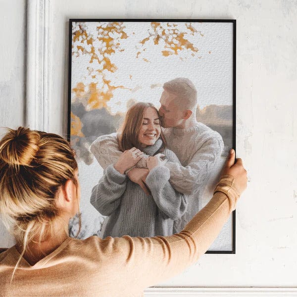 Quick Custom Paint by Numbers Kit:Perfect Father's Day Gift for Dad & Grandpa