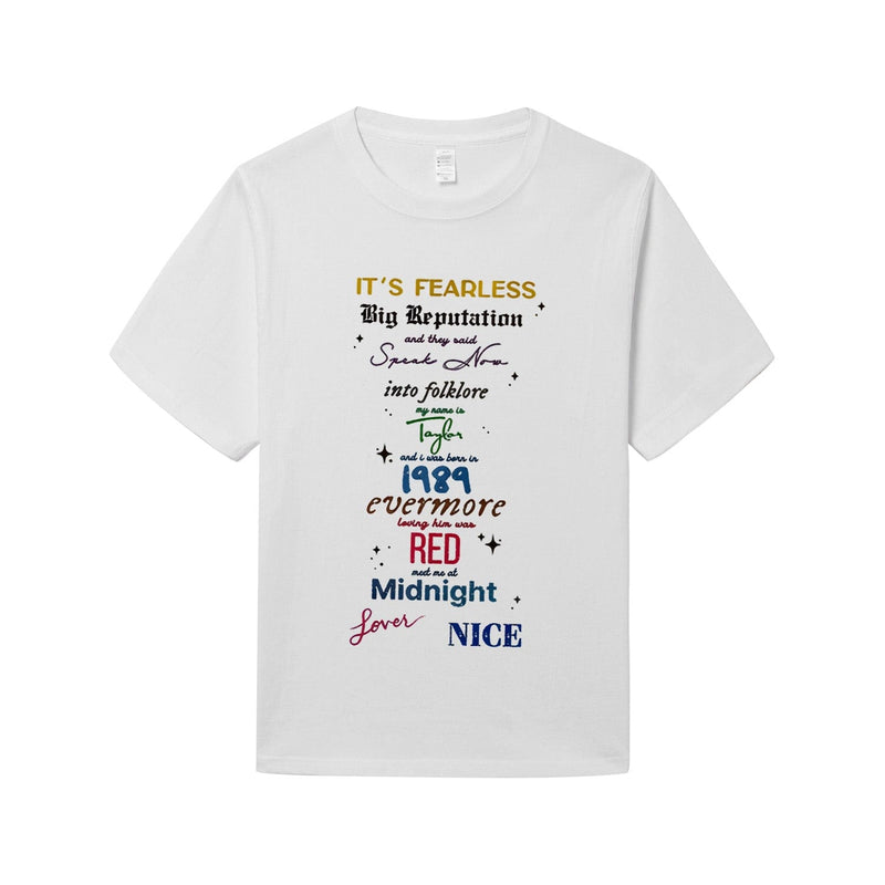 Custom Music Album Collection T-shirt