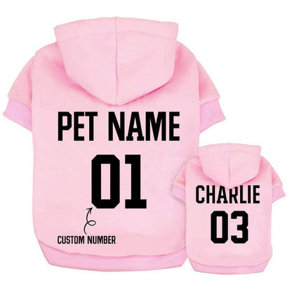Custom Printed Dog Hoodie