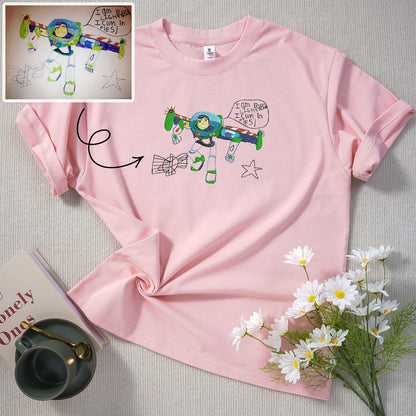 Custom hand-painted embroidered sweatshirt