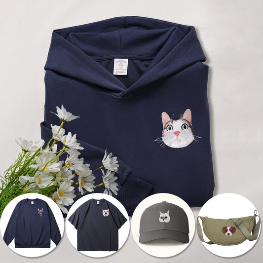 Mystichot Custom Embroidered Pet Sweatshirt