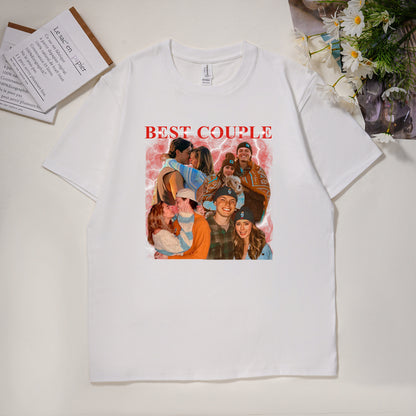 Customized Photo Printed T-shirt/Sweatshirt - Gift for Family Members, Pet Lovers
