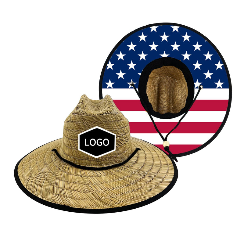 New Arrivals Beach Hat Lifeguard Man Sun Hat With Custom Patch