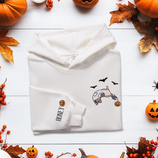 Mystichot Custom Halloween Embroidery - Sweatshirt Hoodie