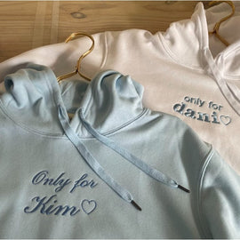 Mystichot Custom Embroidered Hoodie Only For Someone