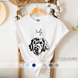 Custom Pet Shirt - Pet Photo + Name