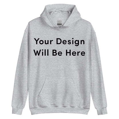 Custom Embroidered Hoodie with Text On Sleeve