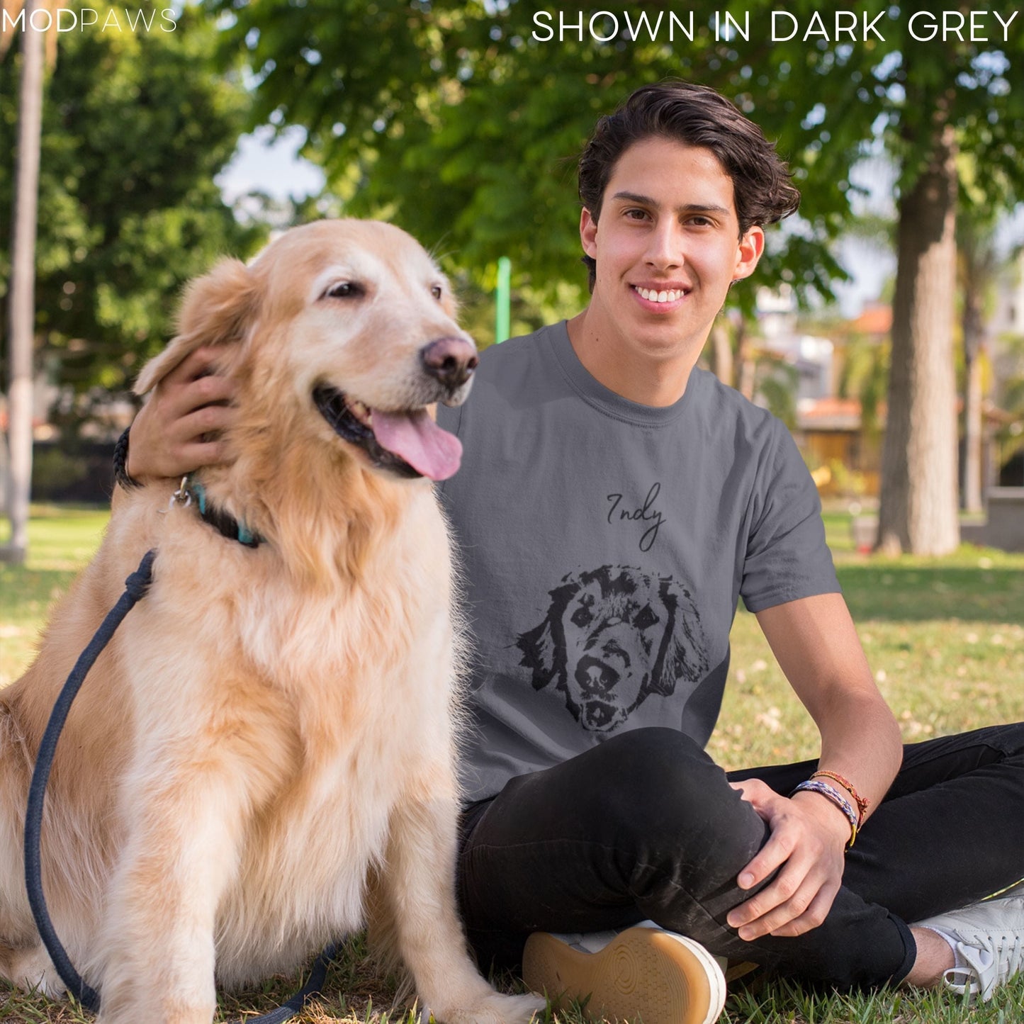 Custom Pet Shirt - Pet Photo + Name